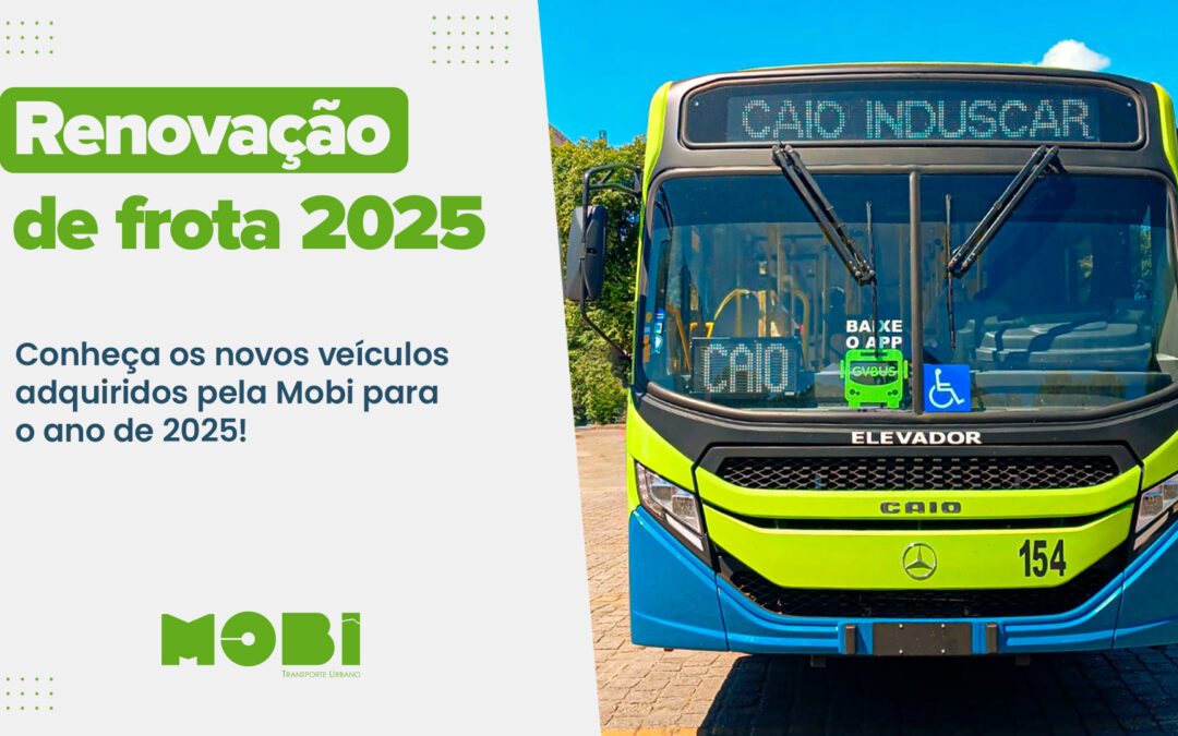 Mobi Transporte Urbano moderniza frota com 15 novos ônibus Apache VIP V !